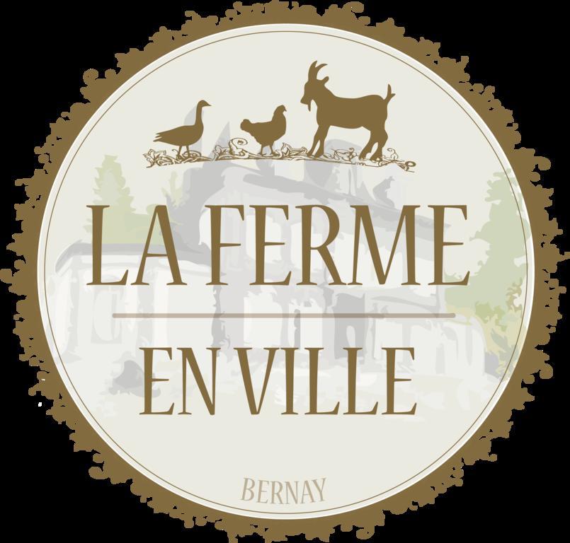 La Ferme en Ville Bernay  Exterior foto