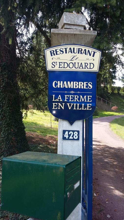 La Ferme en Ville Bernay  Exterior foto